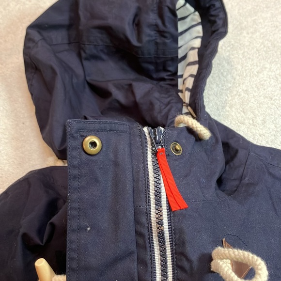 Boden navy cotton toggle jacket - Picture 7 of 9